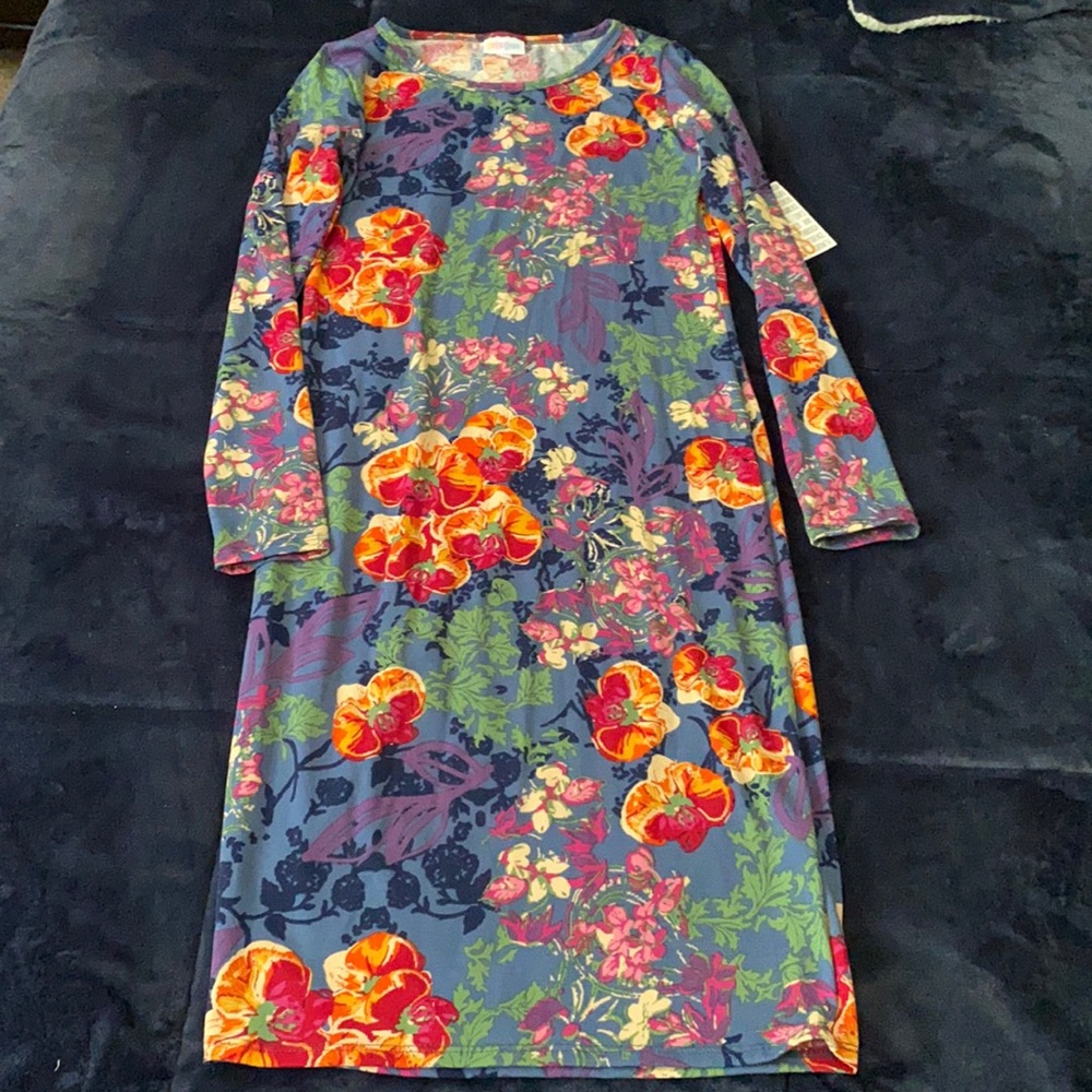 Lularoe Floral Debbie Dress